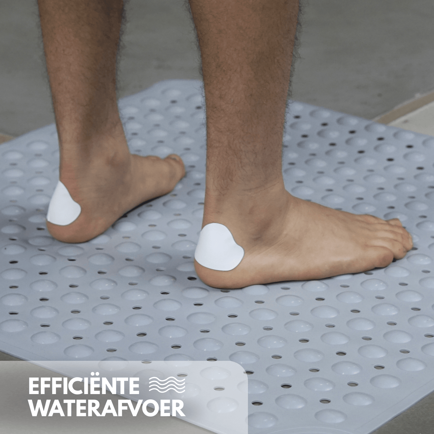 Antislip Douchemat - 80x80cm - Zaltino