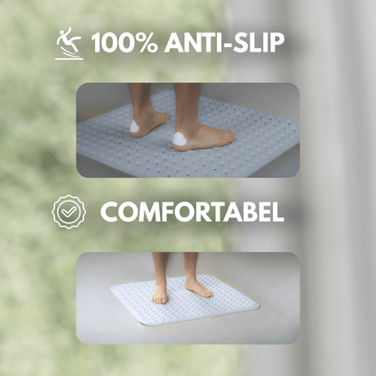 Antislip Douchemat - 80x80cm - Zaltino