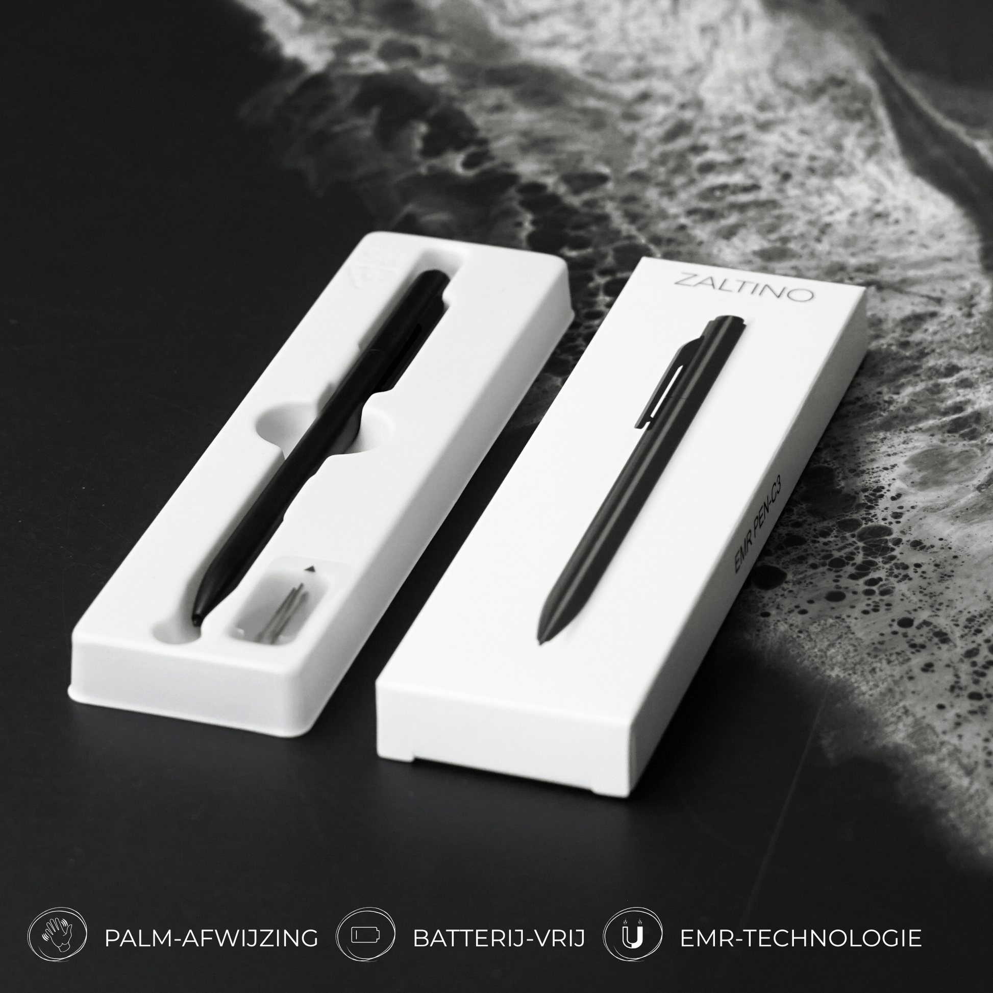 EMR Pen - Voor reMarkable 2 & Tablets - Met Eraser & Tilt - Stylus - Zaltino