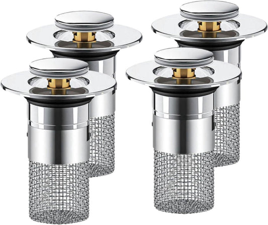 Wastafelstop 4 stuks - 34 - 40mm - Zaltino